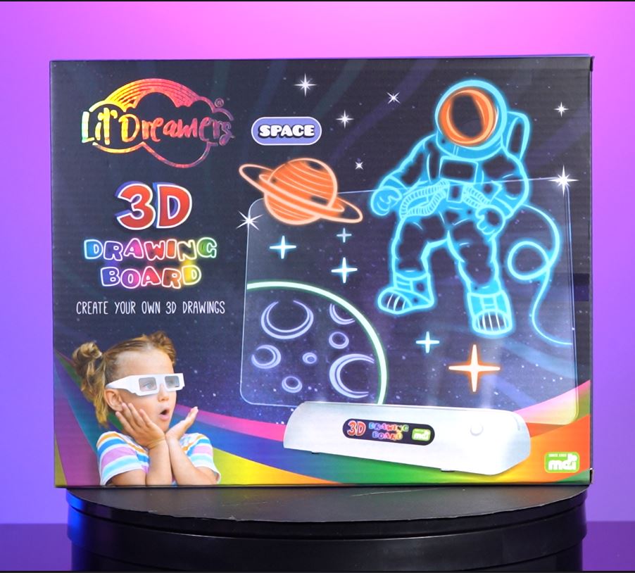 Space - 3D Illuminate Drawing Board