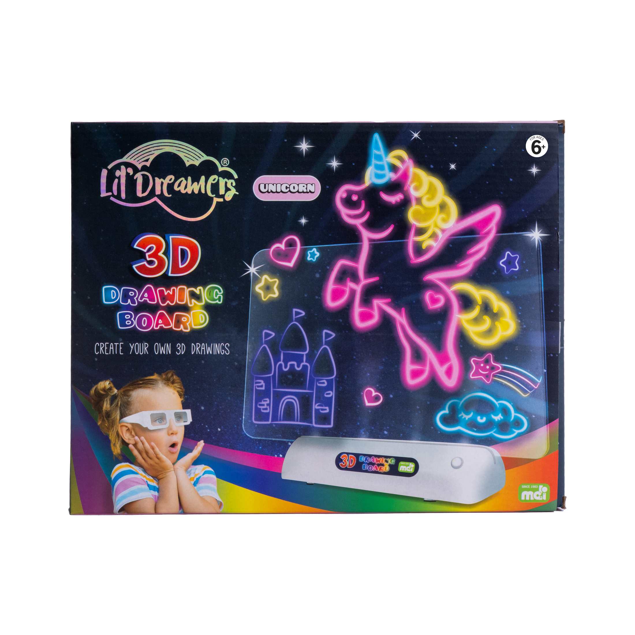 Unicorn - 3D Illuminate Drawing Board