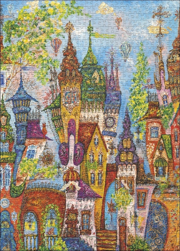Charming Village, Red Arches 1000pc
