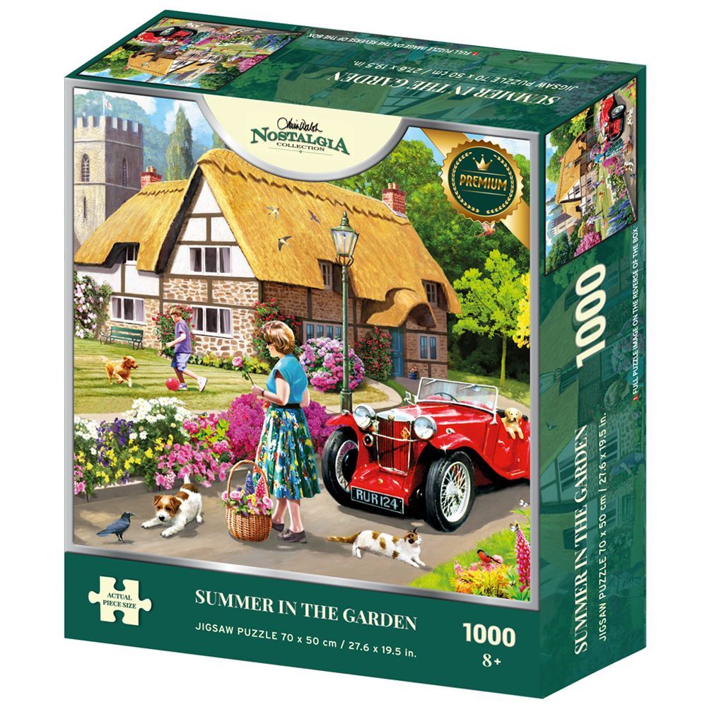 Summer In The Garden - Nostalgia 1000pc