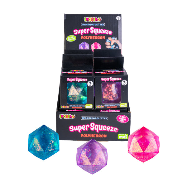 GLITTER JELLY POLYHEDRON  SMOOSHO