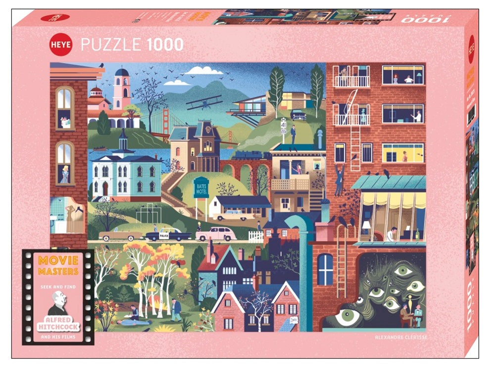 Hitchcock Films 1000pc HEYE