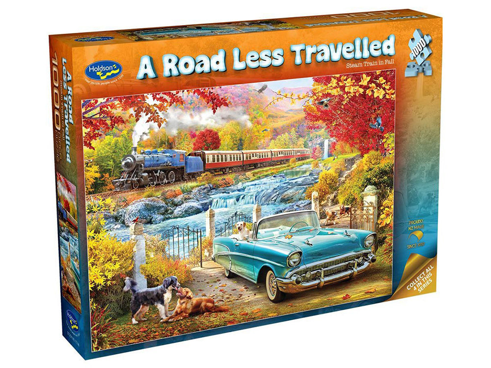 Steam Train - Road Less Travelled 1000pc