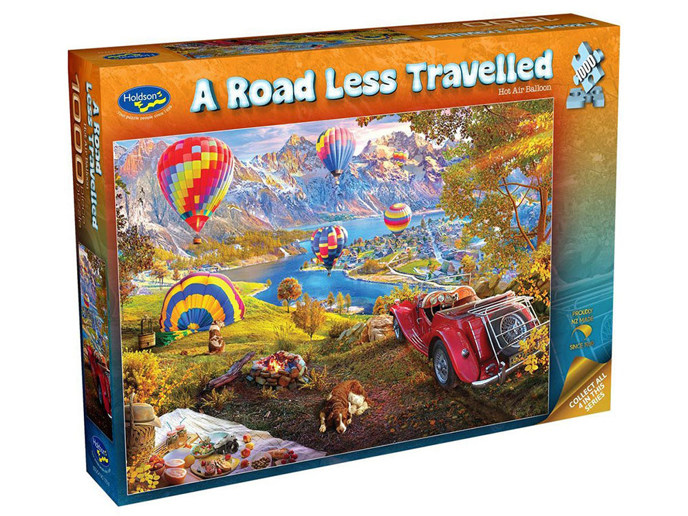 Hot Air Balloon - Road Less Travelled 1000pc