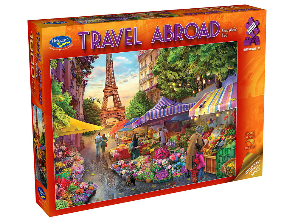 Paris Flower Market - Travel Abroad 2 1000pc