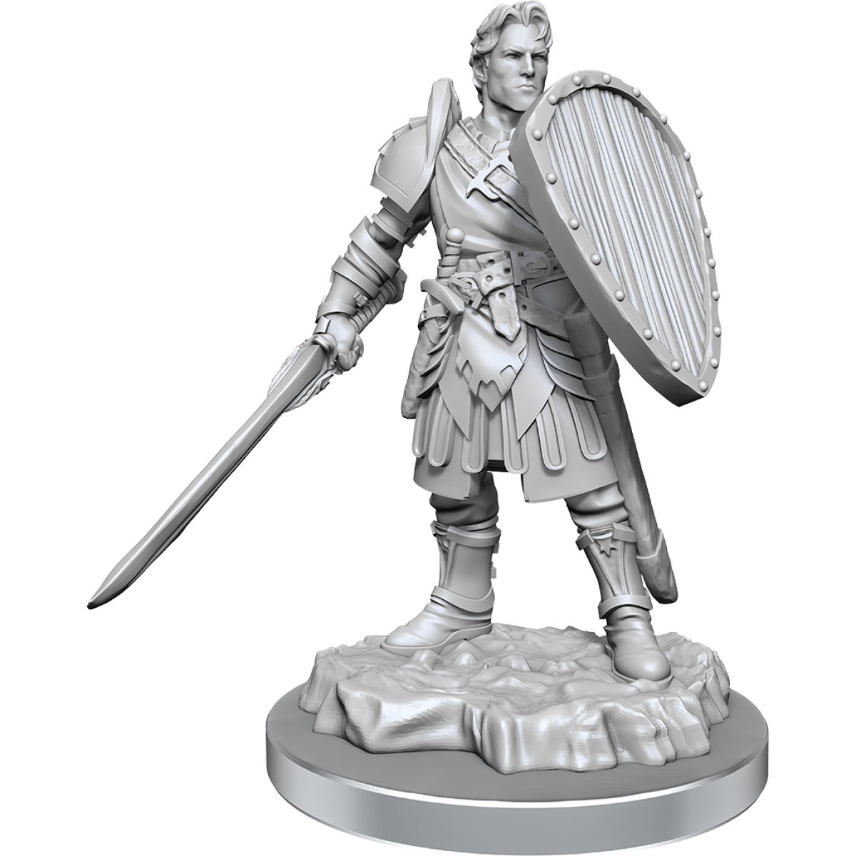 Human Fighters - D&D Nolzurs Marvelous Unpainted Miniatures