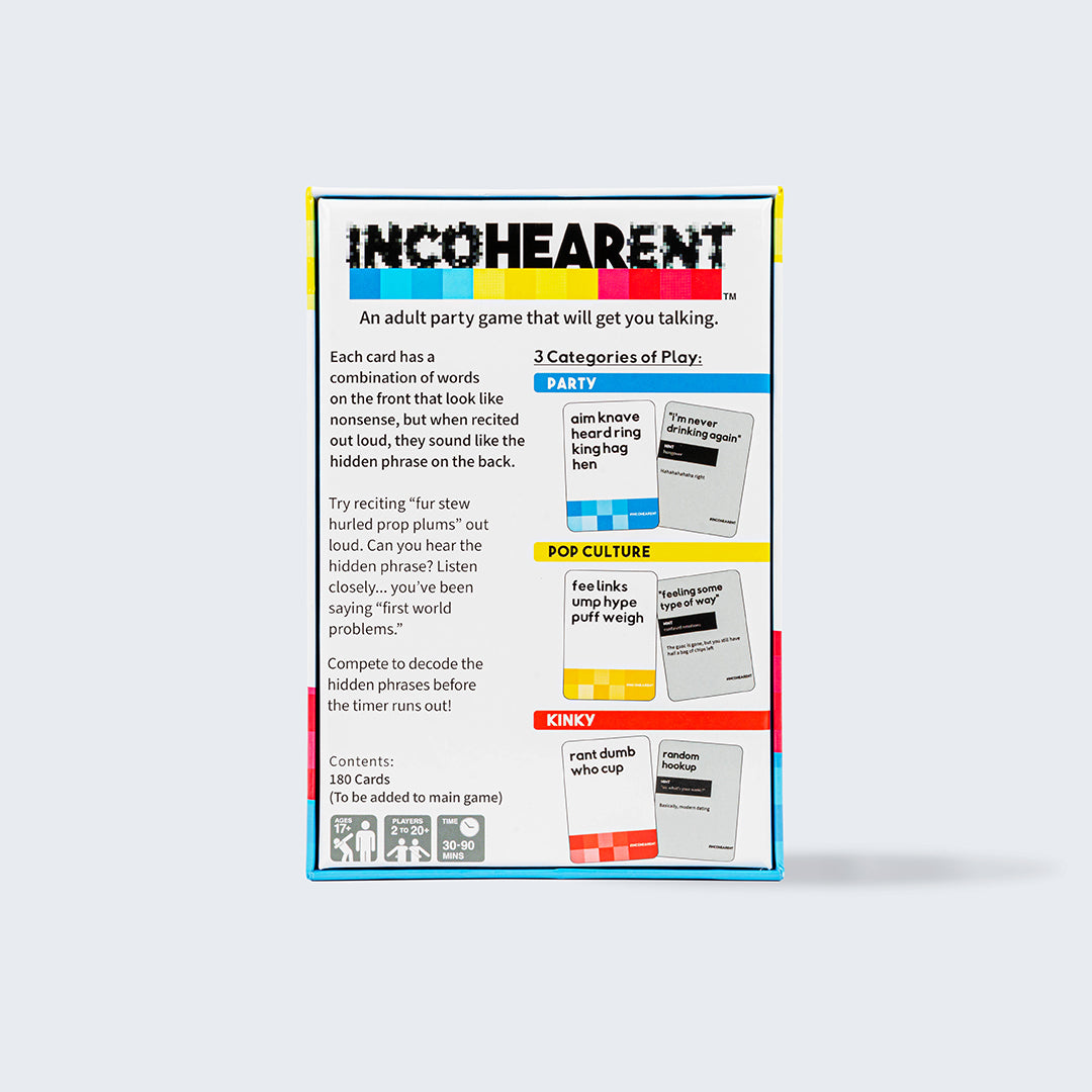 Fresh Phrases - Expansion Pack 1 - Incohearent