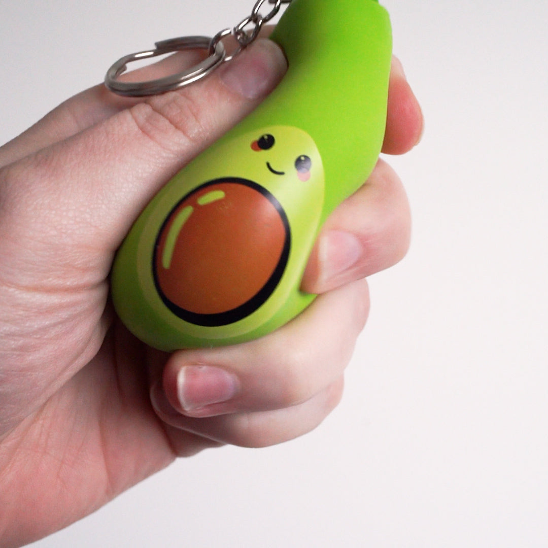 Keychain Avocado - Stress Relief