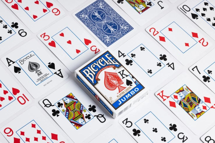 2 Deck Set Jumbo Index Playing Cards - Bicycle
