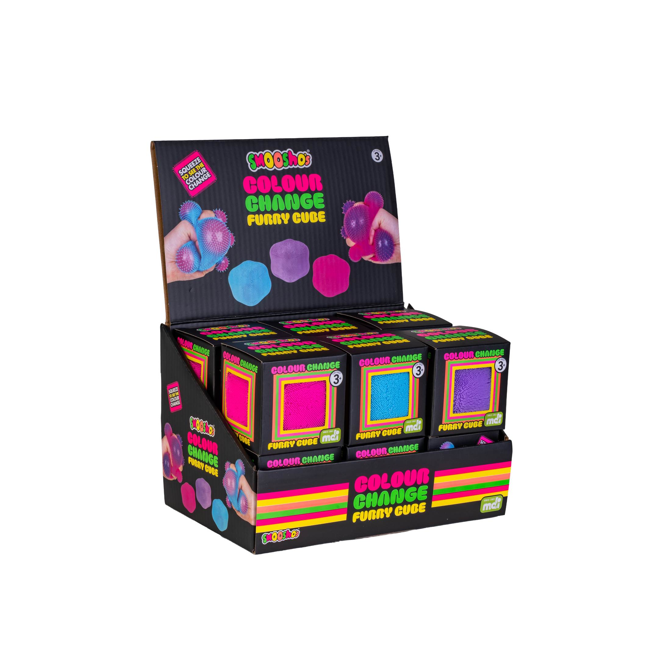 FURRYCUBE SMOOSHOS COLOUR CHANGE
