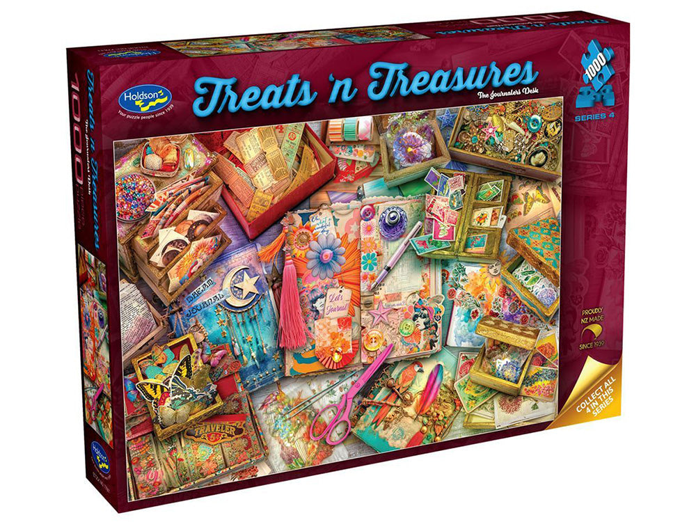 JOURNALER -TREATS N TREASURES 4 1000pc Holdsons