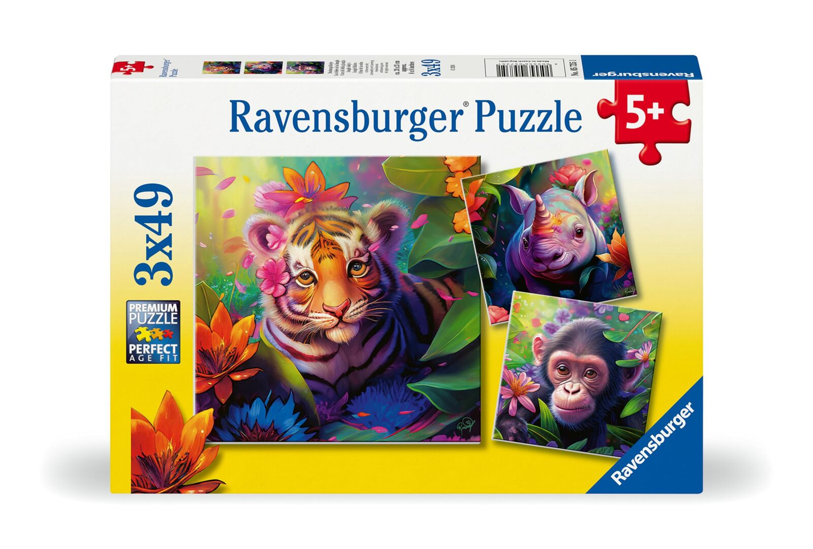 Jungle Babies 3x49p - RAVENSBURGER