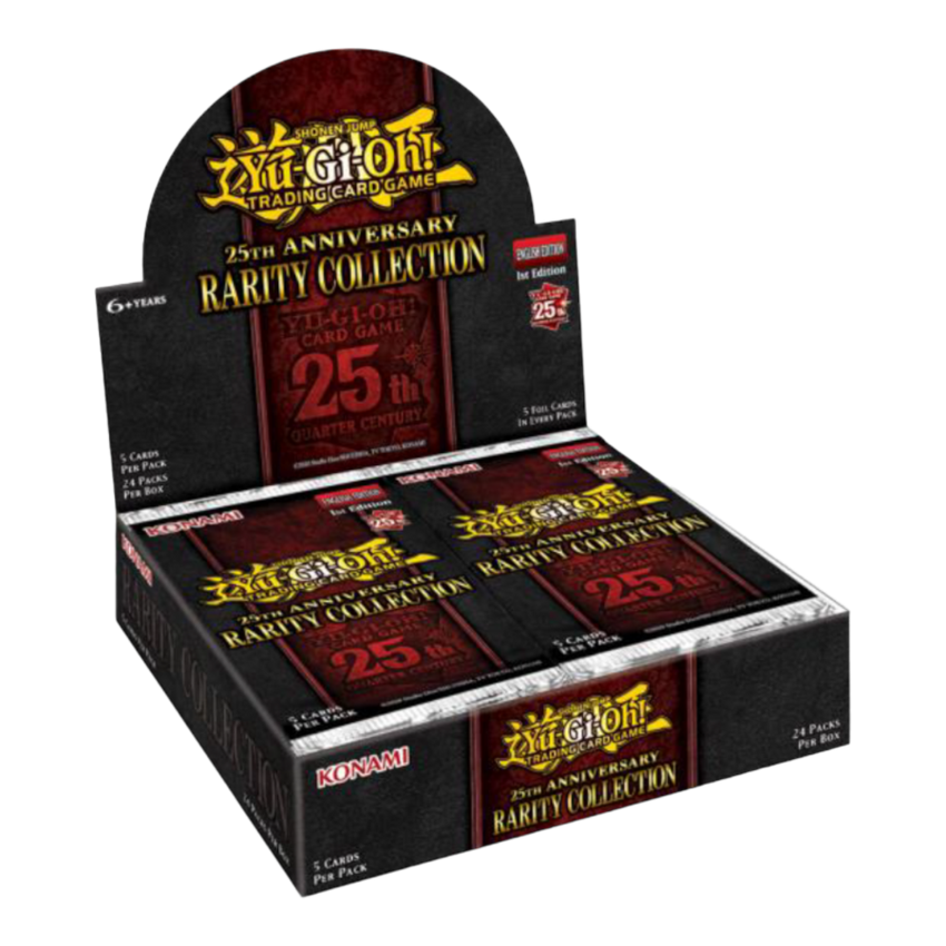 ebay yugioh booster box YuGiOh 25th Anniversary Rarity Collection Booster Box — Games World South Australia