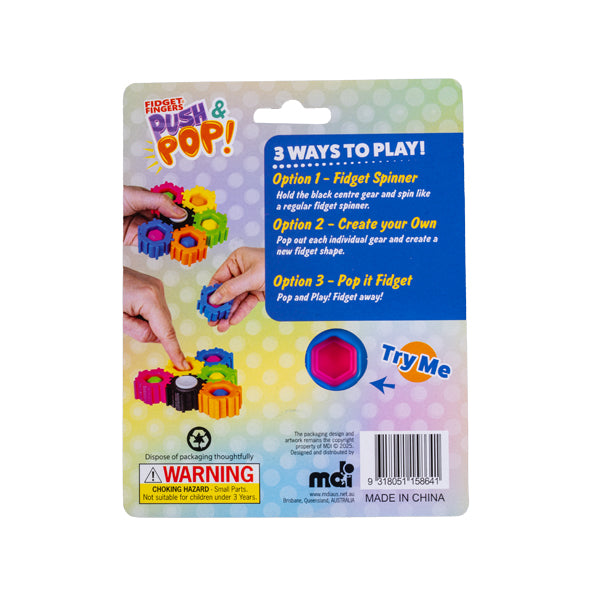 Push & Pop Spinner