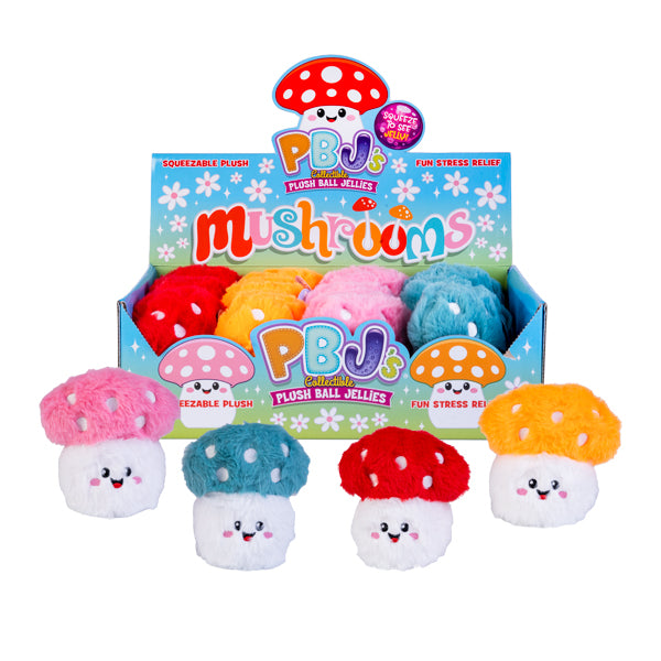Mushrooms - Plush Ball Jellies