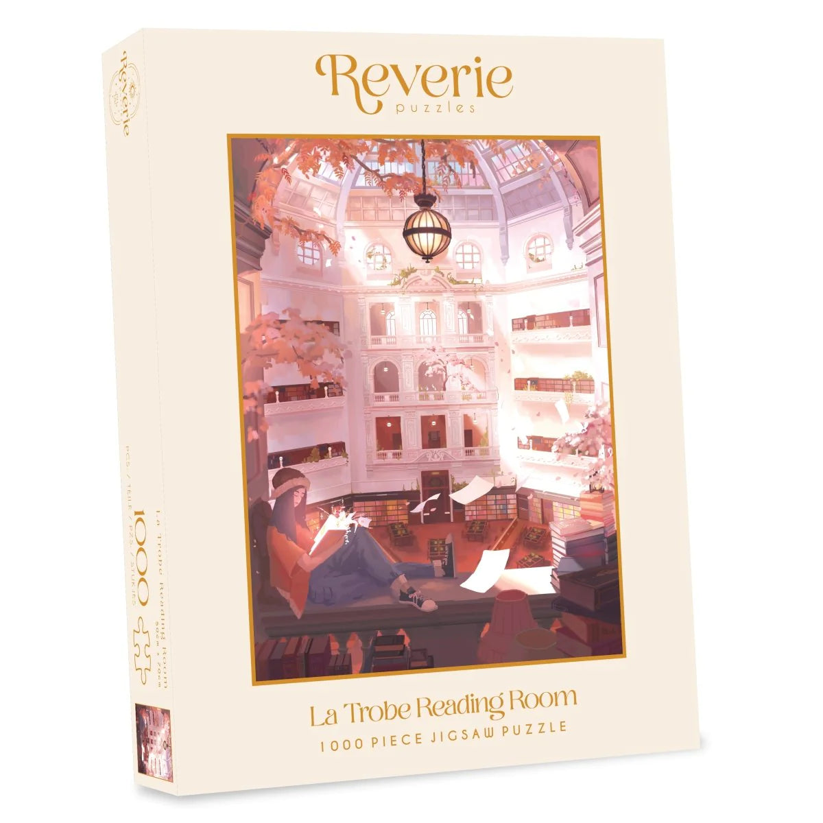 La Trobe Reading Room 1000pc - Reverie Puzzles