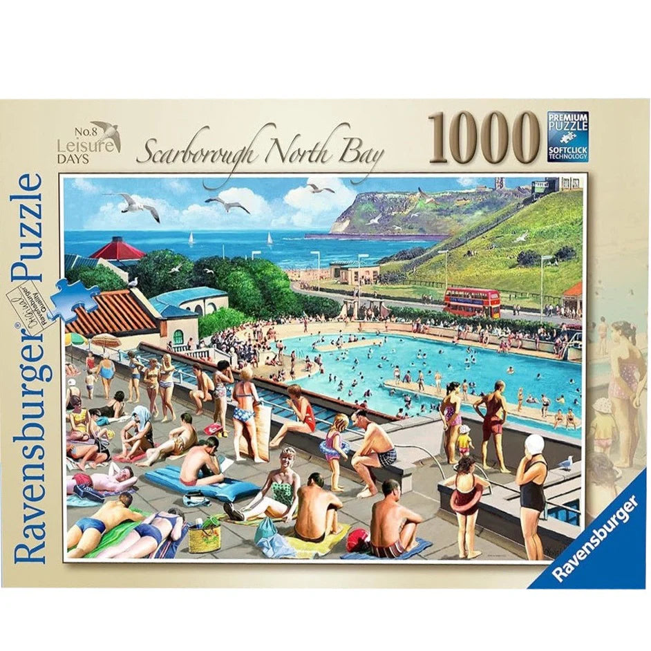 Rburg -Leisure Days 8 Scarborough North Bay 1000p - RAVENSBURGER