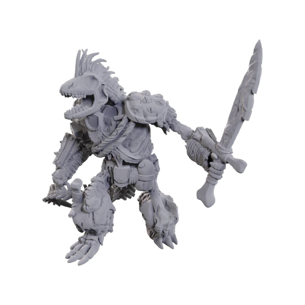 Lizardfolk Skeleton Nolzurs Marvelous Miniature
