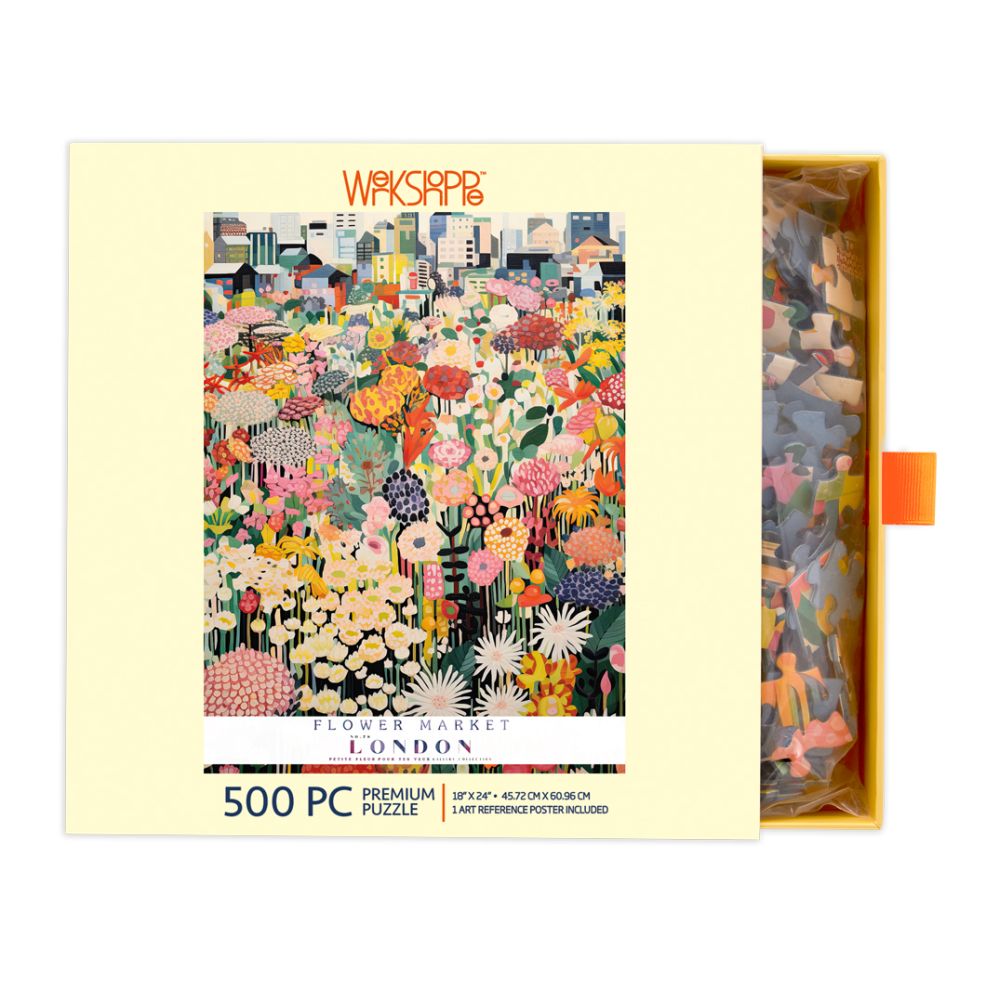 London Flower Market 500pc (Werkshoppe)