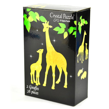 2 Giraffes - 3D Crystal Puzzle