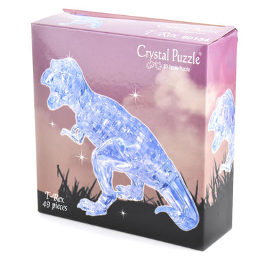 T-Rex now with STICKERS 3D Crystal puzzle