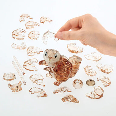 3D Squirrel - 3D Crystal Puzzle