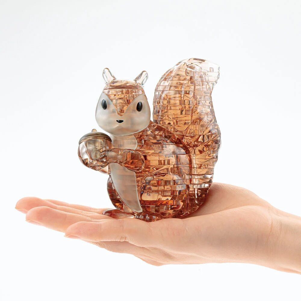 3D Squirrel - 3D Crystal Puzzle