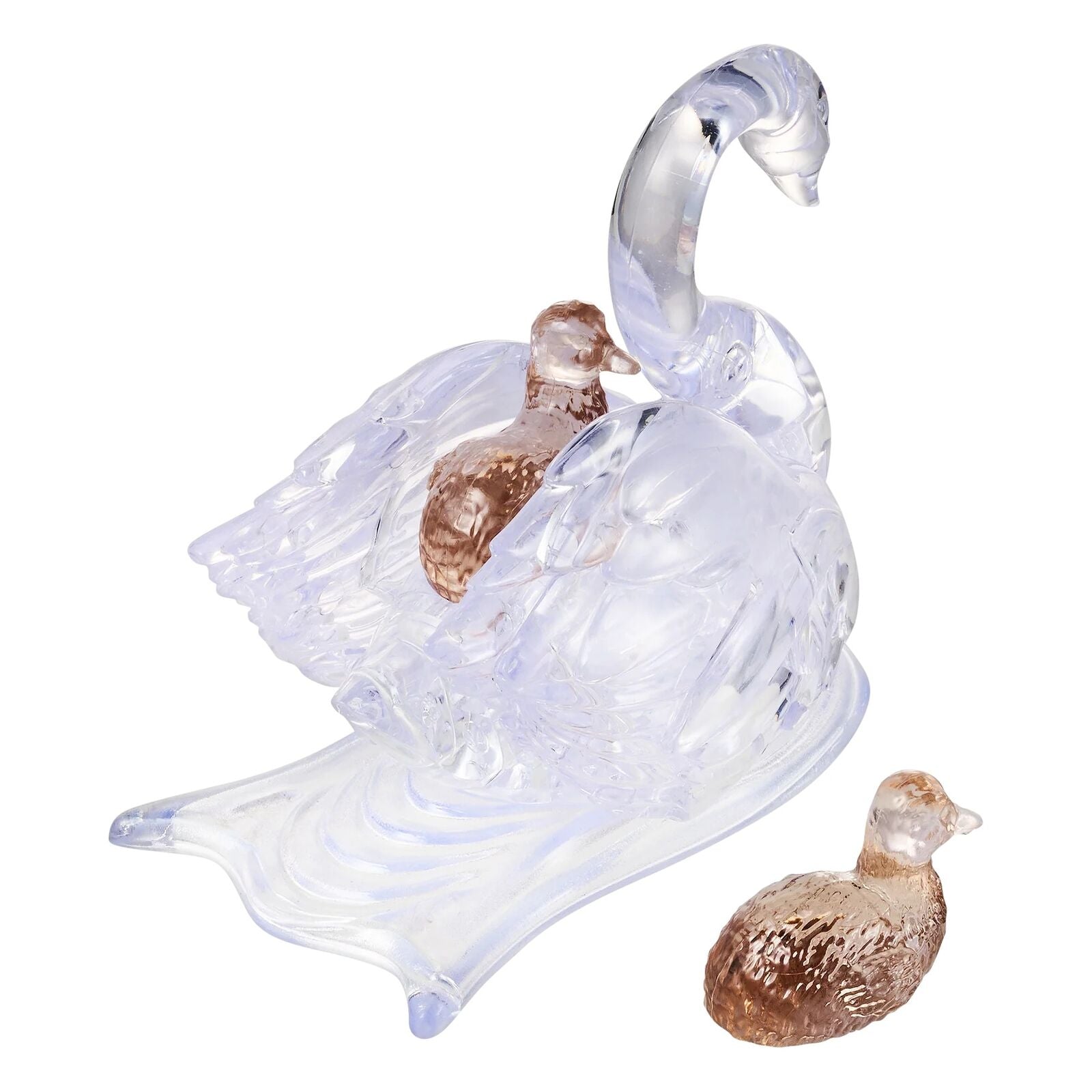 SWAN WITH BABIES 3D CRYSTAL PUZZLE