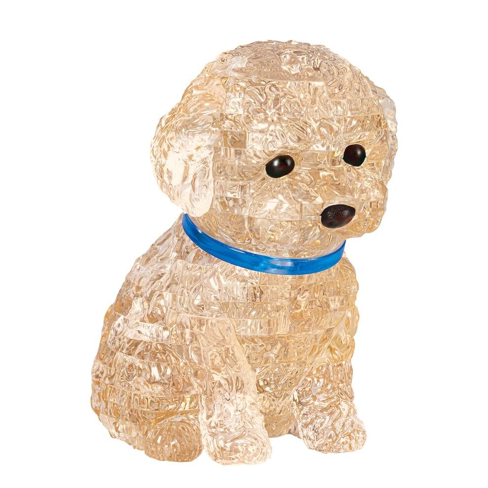 Toy Poodle (Apricot)- 3D Crystal Puzzle