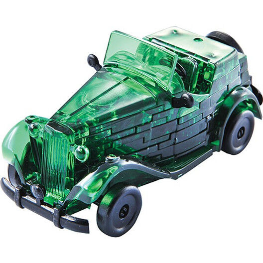GREEN CLASSIC CAR 3D CRYSTAL PUZZL