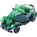 GREEN CLASSIC CAR 3D CRYSTAL PUZZL