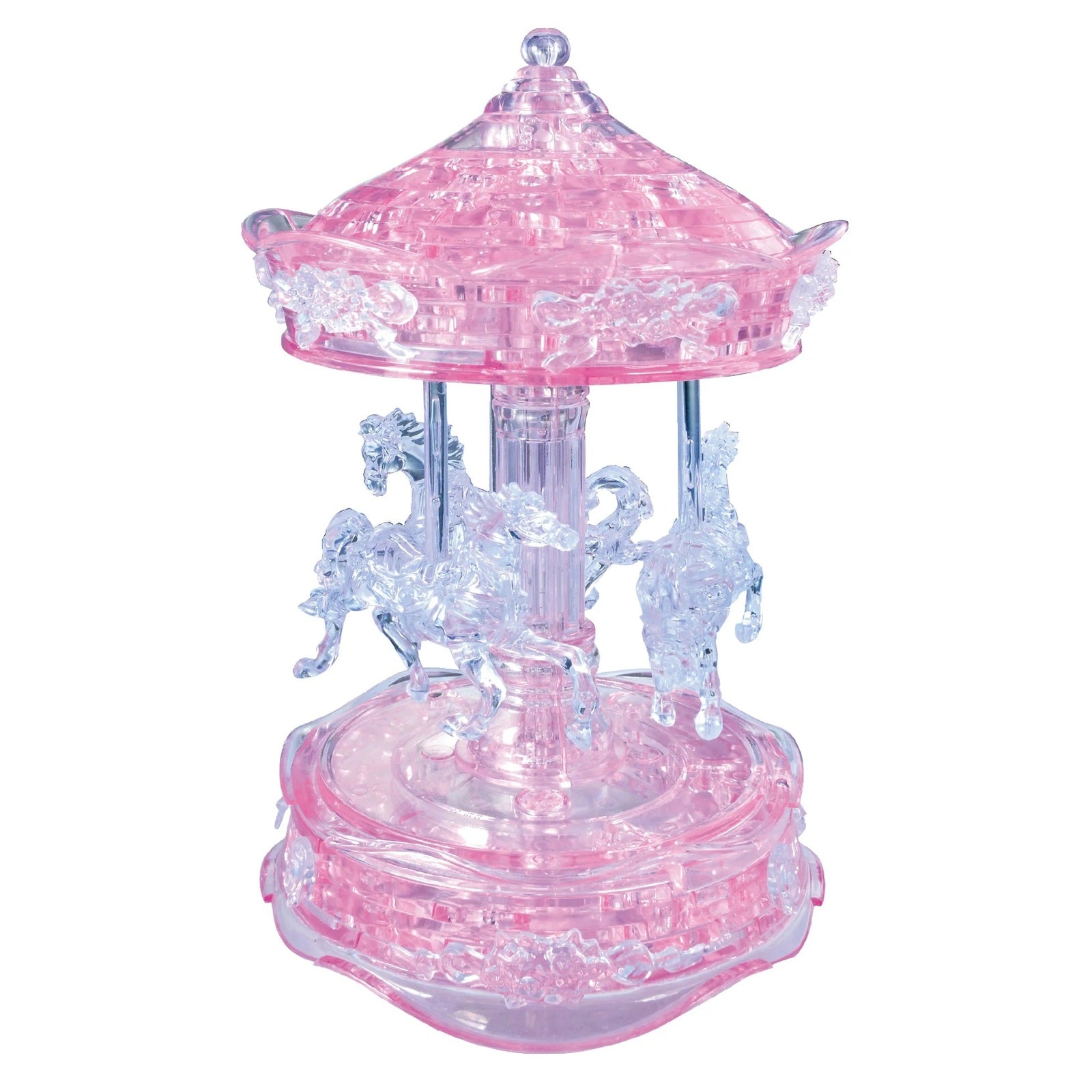 Carousel Pink - 3D Crystal Puzzle