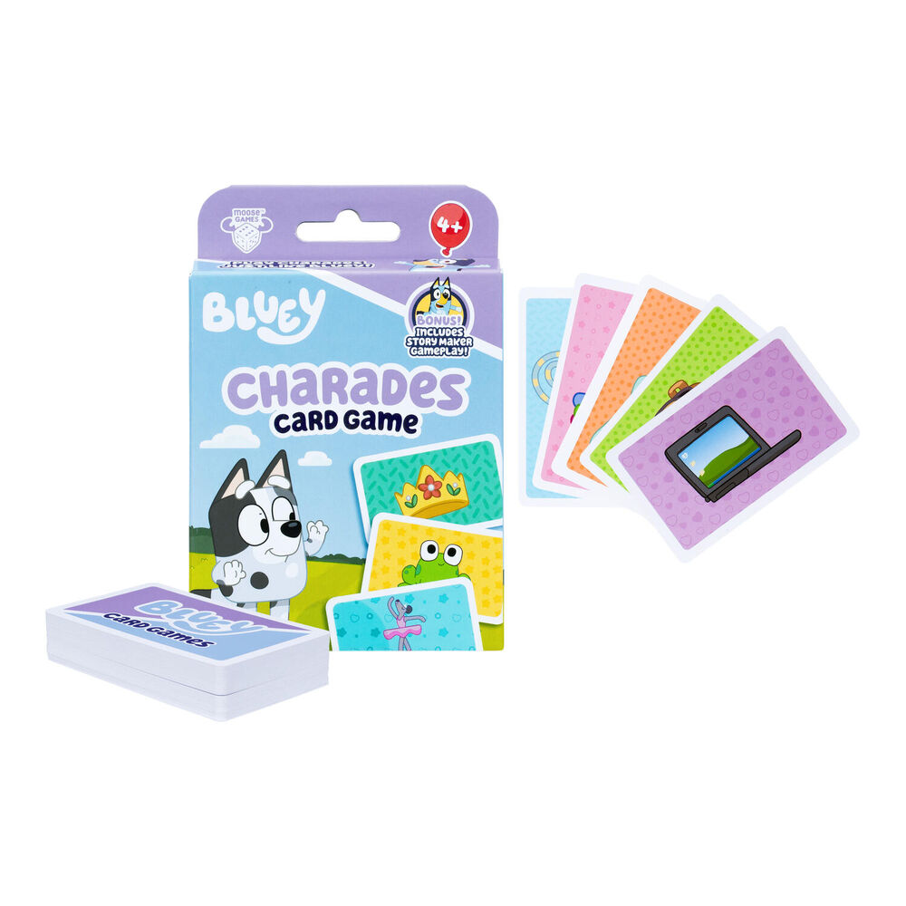 Bluey Charades Card Game
