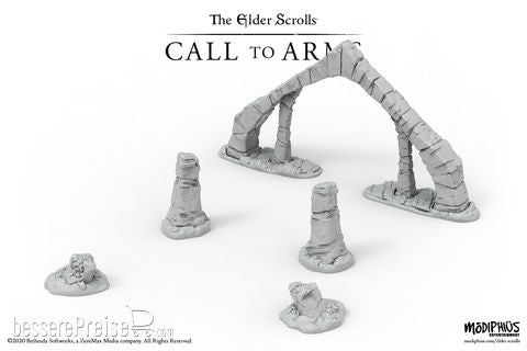 Bleak Falls Barrow Terrain Set- Elder Scrolls Call to Arms