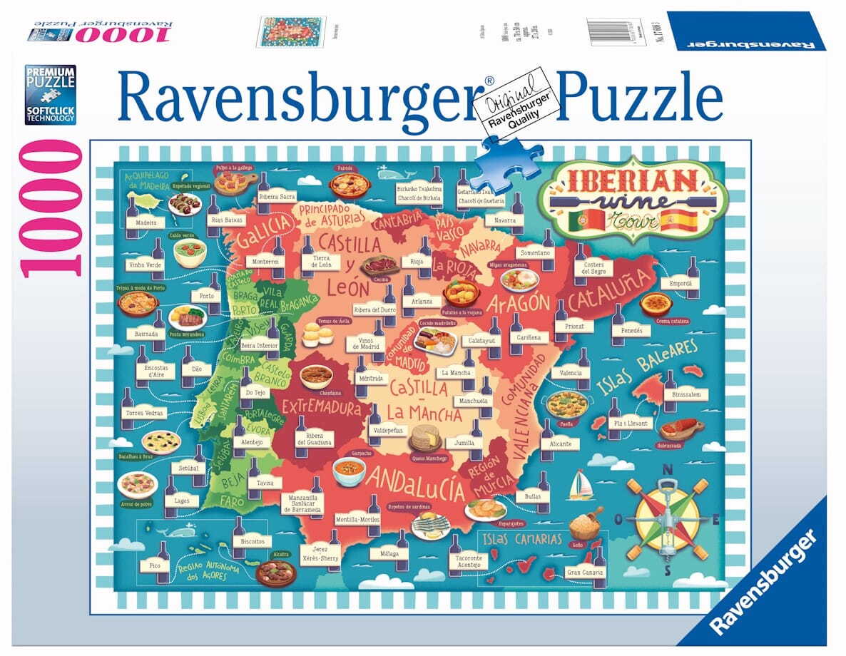 Iberian wine tour 1000p - RAVENSBURGER