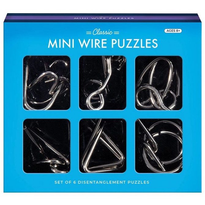 Mini Wire Puzzles Set of 6