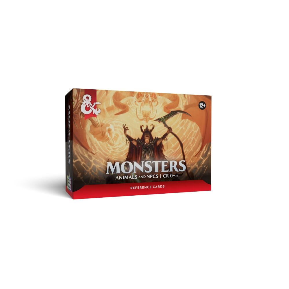 Monsters: Animals and NPCs - D&D Reference Cards
