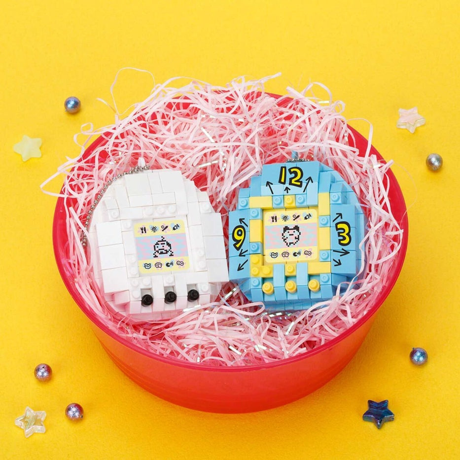 White - Tamagotchi 1st Generation - Nanoblock