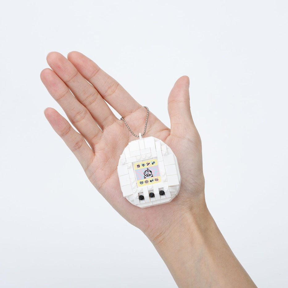 White - Tamagotchi 1st Generation - Nanoblock
