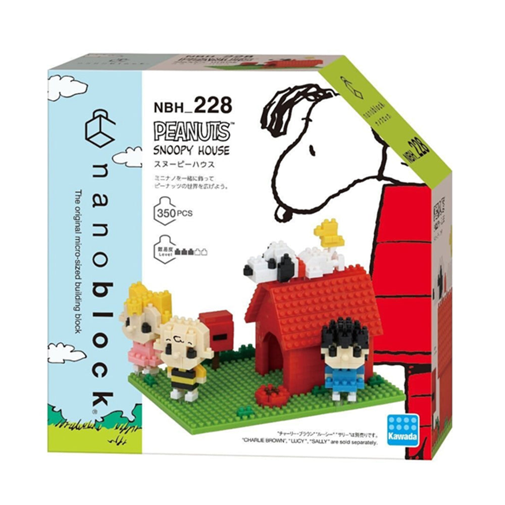 Peanuts - Snoopy House - NanoBlock