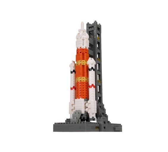 Rocket and Launch Pad - Nanoblock