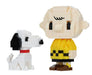 Charlie Brown with Snoopy- Peanuts - Nanoblock