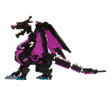 DX Dragon Purple & Black - Nanoblock