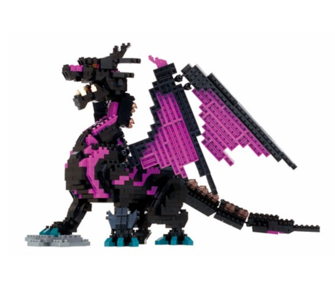 DX Dragon Purple & Black - Nanoblock