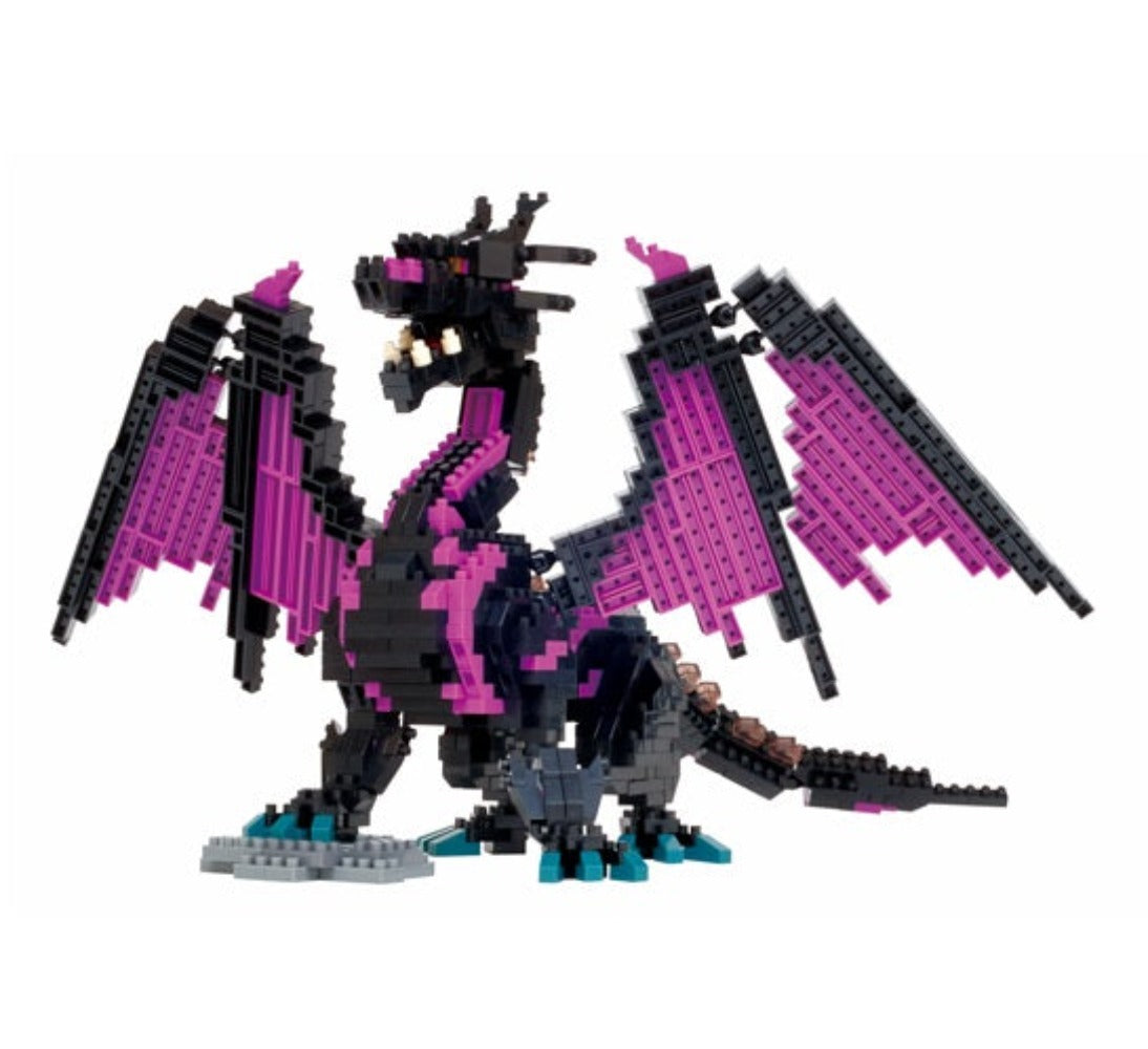 DX Dragon Purple & Black - Nanoblock