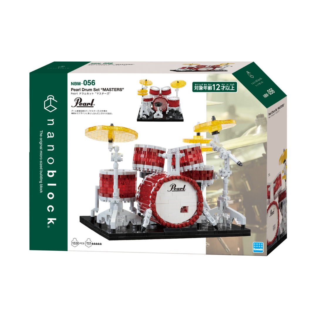 DX Pearl Drum Set MASTERS - Nanoblocks