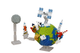 Planet Earth and the Moon - Nanoblock