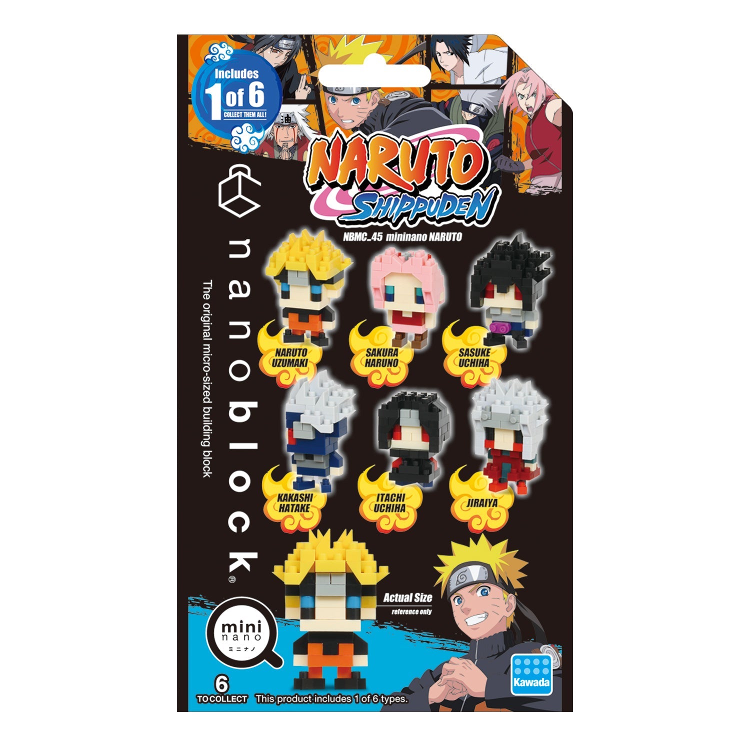Mininano Naruto Vol.1 - Nanoblock Full Box