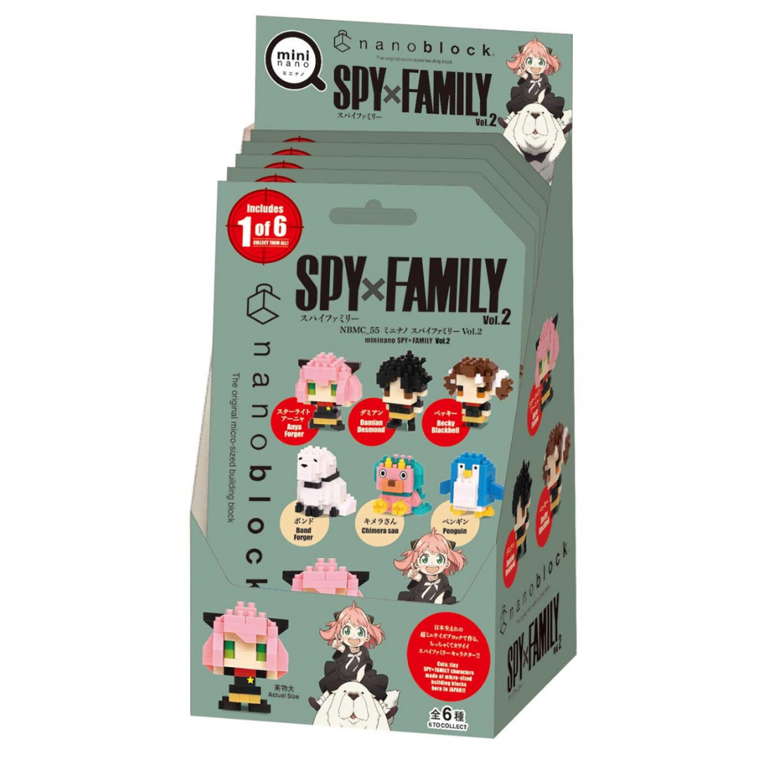 Mininano Spy x Family Vol.2 - Nanoblock Full Box