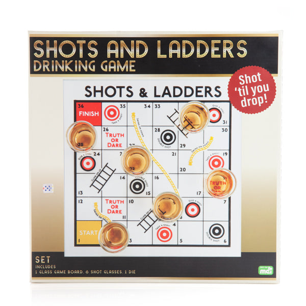 Shots and Ladders- Drinking game